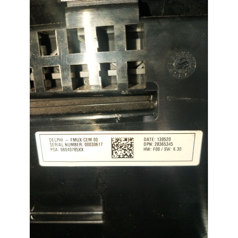 Recambio de mando multifuncion para citroën ds4 (nx_) 2.0 hdi / bluehdi 135 referencia OEM IAM 98040785XX 28365345 MANDO CALEFAC