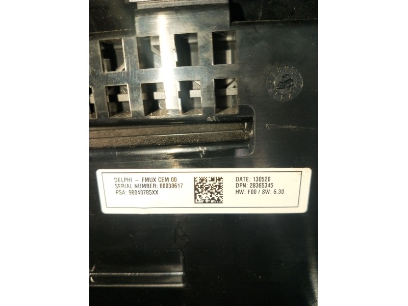 Recambio de mando multifuncion para citroën ds4 (nx_) 2.0 hdi / bluehdi 135 referencia OEM IAM 98040785XX 28365345 MANDO CALEFAC