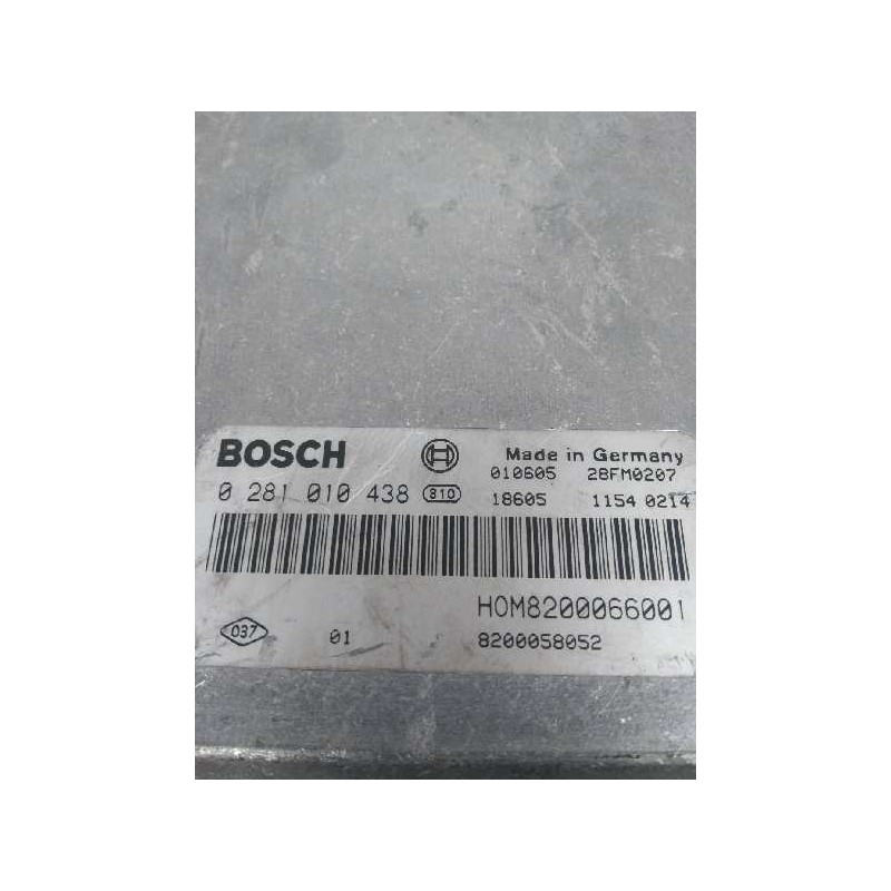 Recambio de centralita motor uce para mitsubishi outlander (cw0) 2.0 di-d intense referencia OEM IAM 0281010438 MR507872 HOM8200