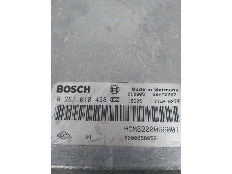 Recambio de centralita motor uce para mitsubishi outlander (cw0) 2.0 di-d intense referencia OEM IAM 0281010438 MR507872 HOM8200