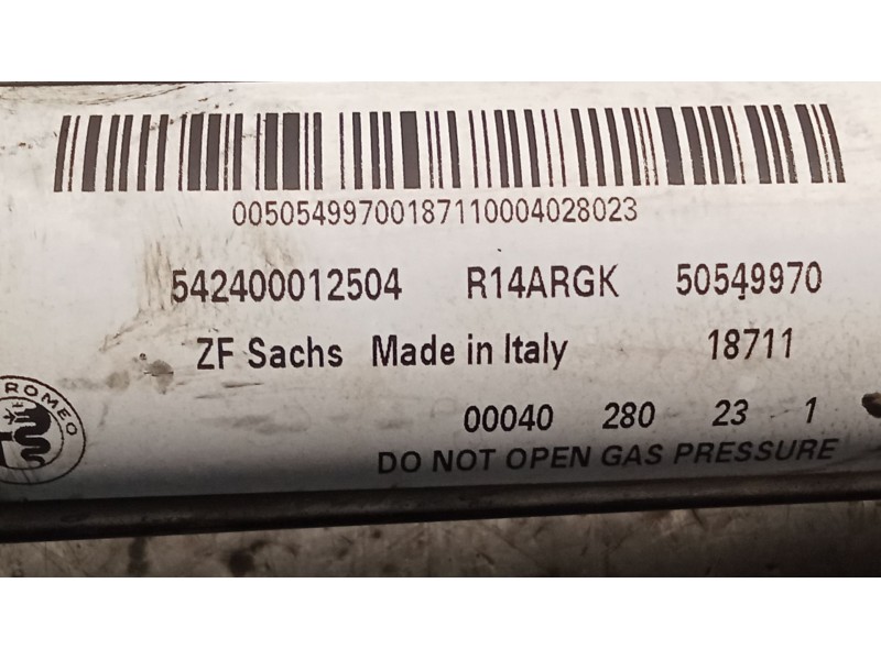 Recambio de amortiguador trasero izquierdo para alfa romeo giulia (952_) 2.2 d q4 (952aha45, 952ama4) referencia OEM IAM 5424000