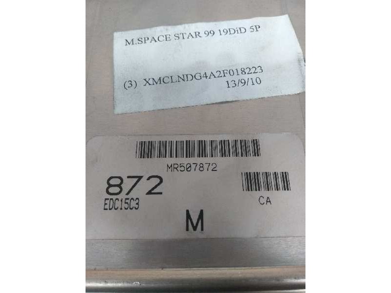 Recambio de centralita motor uce para mitsubishi outlander (cw0) 2.0 di-d intense referencia OEM IAM 0281010438 MR507872 HOM8200