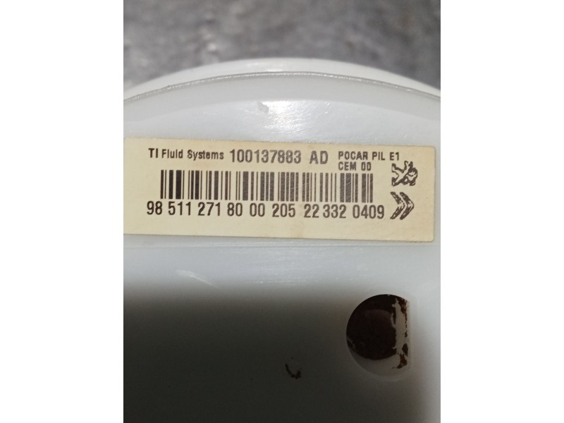 Recambio de bomba combustible para peugeot 208 (p2) referencia OEM IAM 9851127180 100137883AD 