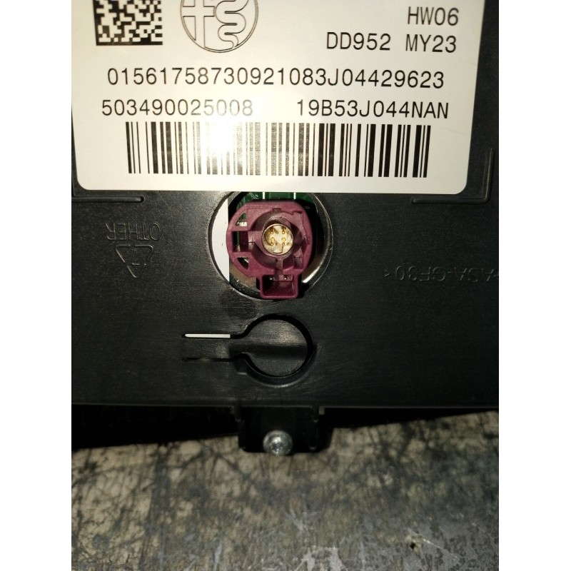 Recambio de pantalla multifuncion para alfa romeo giulia (952_) 2.2 d q4 (952aha45, 952ama4) referencia OEM IAM 503490025008 19B