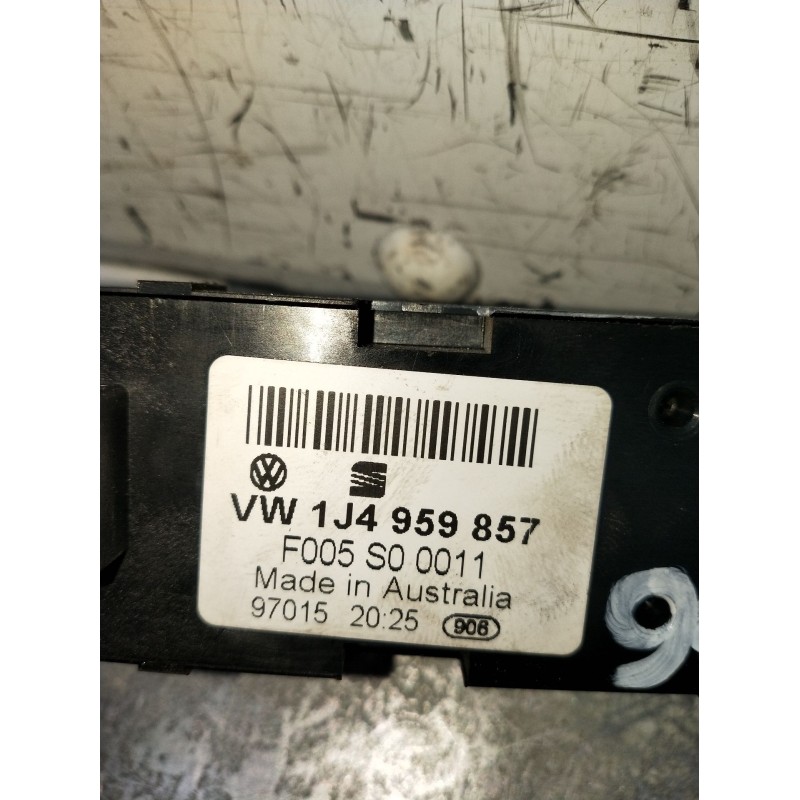 Recambio de mando elevalunas delantero izquierdo para seat toledo ii (1m2) 1.9 tdi referencia OEM IAM 1J4959857 F005S00011 97015