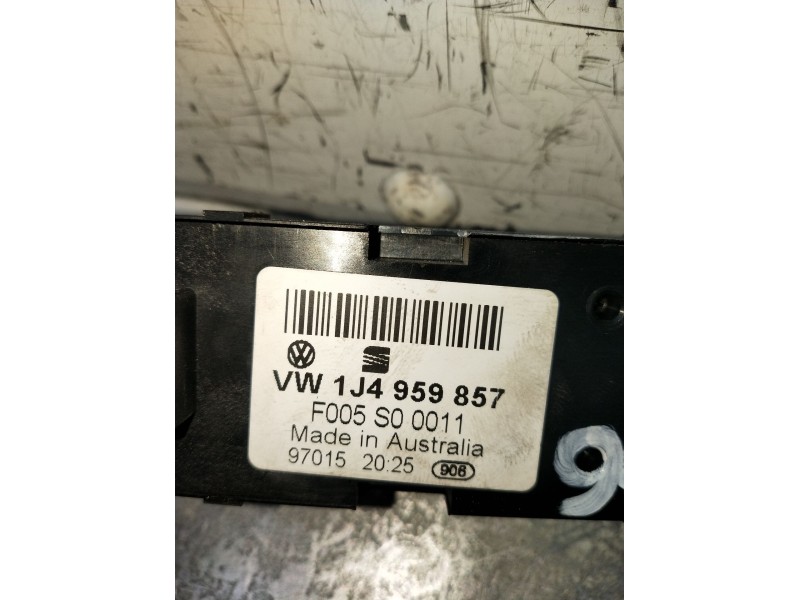 Recambio de mando elevalunas delantero izquierdo para seat toledo ii (1m2) 1.9 tdi referencia OEM IAM 1J4959857 F005S00011 97015