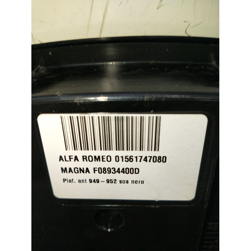 Recambio de luz interior para alfa romeo giulia (952_) 2.2 d q4 (952aha45, 952ama4) referencia OEM IAM 01561747080 F08934400D 