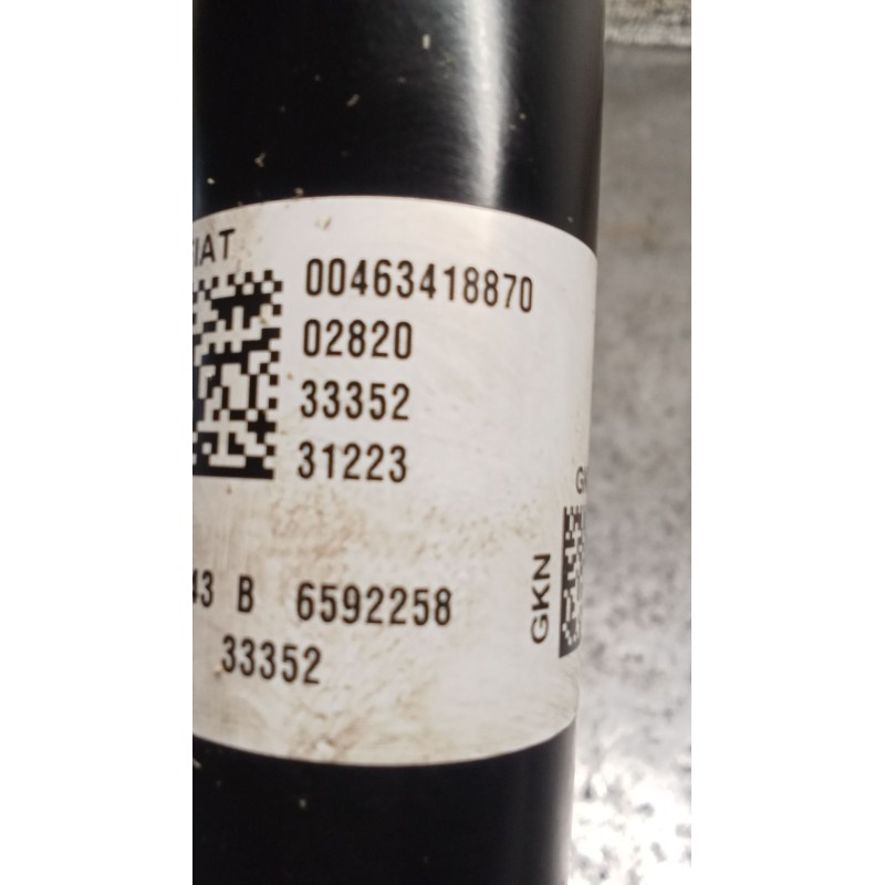 Recambio de transmision central delantera para alfa romeo giulia (952_) 2.2 d q4 (952aha45, 952ama4) referencia OEM IAM 00463418