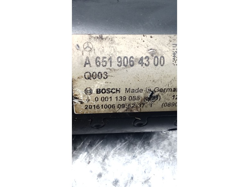 Recambio de motor arranque para mercedes-benz sprinter 3,5-t furgoneta (b906) 314 cdi (906.631, 906.633, 906.635, 906.637) refer