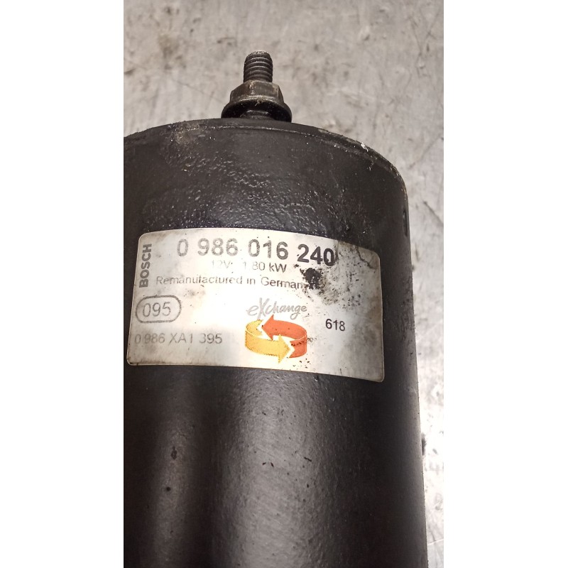 Recambio de motor arranque para volkswagen passat b5.5 (3b3) 1.9 tdi referencia OEM IAM 0986016240  