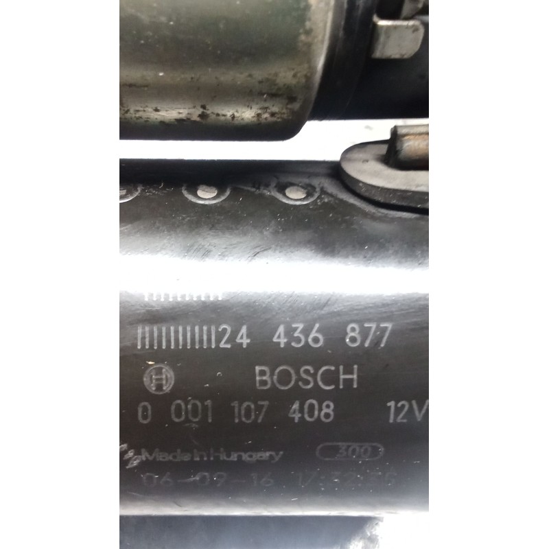 Recambio de motor arranque para opel corsa d cosmo referencia OEM IAM 24436877 0001107408 
