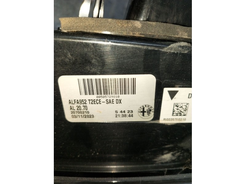 Recambio de piloto trasero derecho interior para alfa romeo giulia (952_) 2.2 d q4 (952aha45, 952ama4) referencia OEM IAM T2ECES