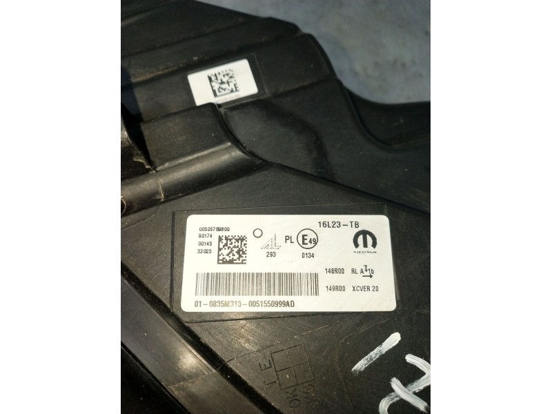 Recambio de faro izquierdo para alfa romeo giulia (952_) 2.2 d q4 (952aha45, 952ama4) referencia OEM IAM 00505769800  