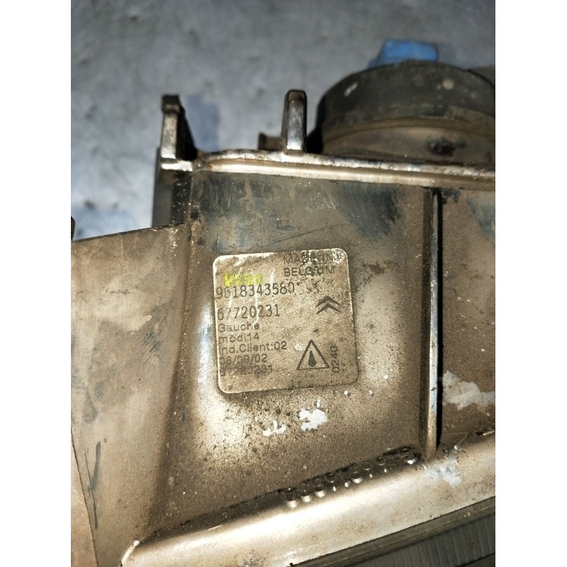 Recambio de faro antiniebla izquierdo para citroën saxo (s0, s1) 1.5 d referencia OEM IAM 9618343580 67720231 