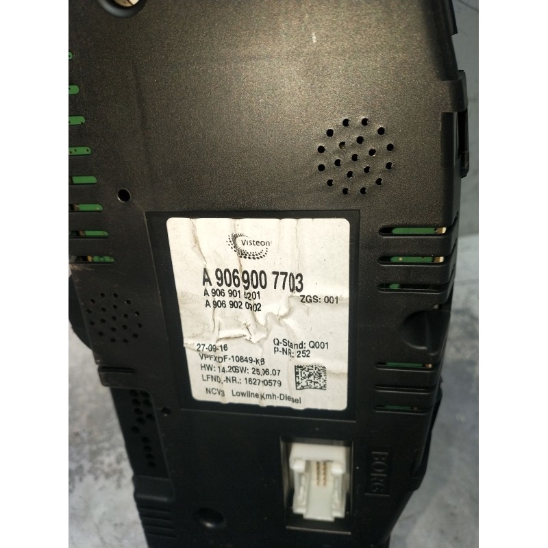 Recambio de cuadro instrumentos para mercedes-benz sprinter 3,5-t furgoneta (b906) 314 cdi (906.631, 906.633, 906.635, 906.637) 