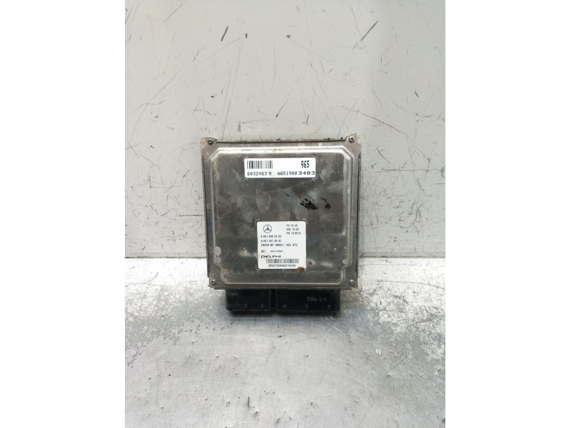 Recambio de centralita motor uce para mercedes-benz sprinter 3,5-t furgoneta (b906) 314 cdi (906.631, 906.633, 906.635, 906.637)