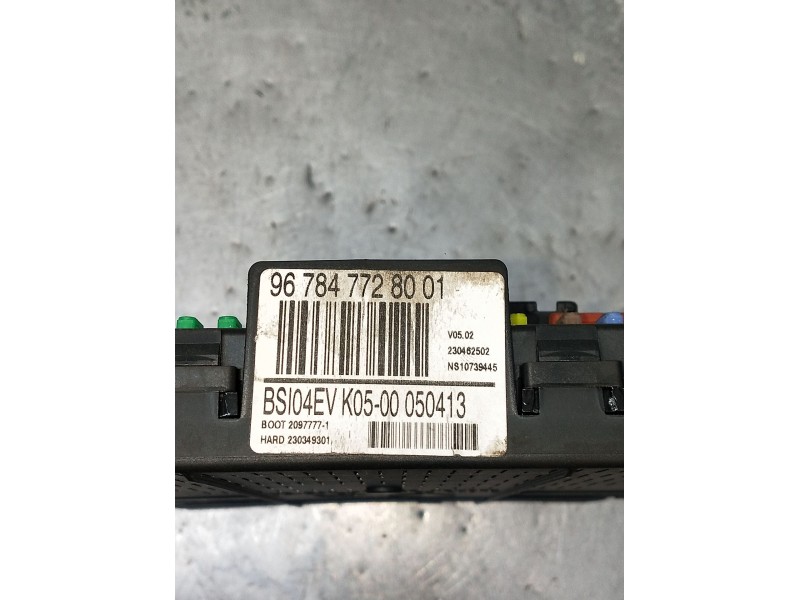 Recambio de caja reles / fusibles para peugeot 308 access referencia OEM IAM 9678477280 BSI04EVK0500 