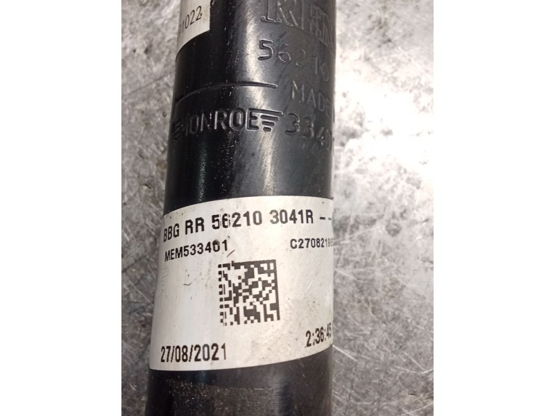 Recambio de amortiguador trasero para dacia spring ev (b6m1) referencia OEM IAM 562103041R  