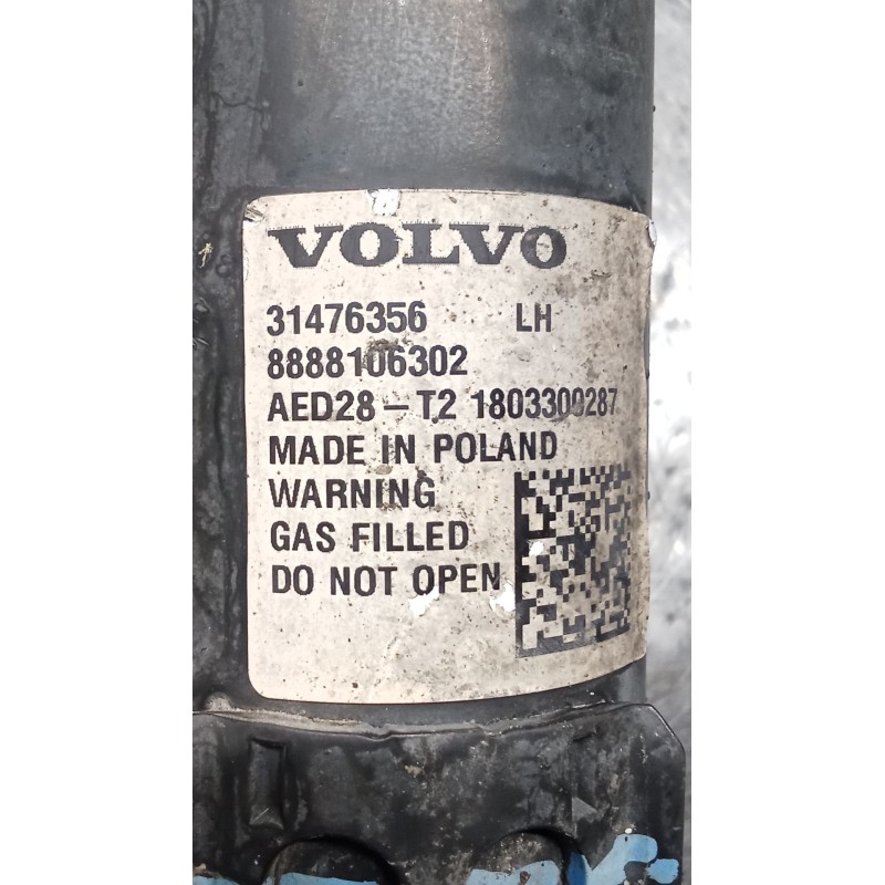 Recambio de amortiguador delantero izquierdo para volvo xc40 (536) d4 awd referencia OEM IAM 31476356  