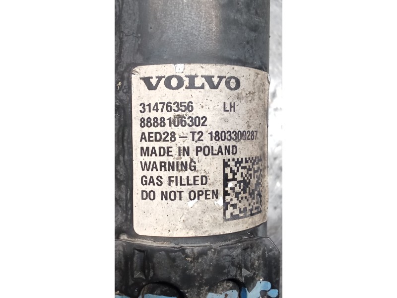 Recambio de amortiguador delantero izquierdo para volvo xc40 (536) d4 awd referencia OEM IAM 31476356  