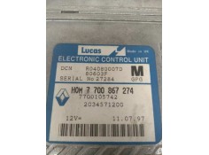 Recambio de centralita motor uce para mitsubishi carisma berlina 4 (da0) 1900 gls climatizado referencia OEM IAM R04080007D 8060 2