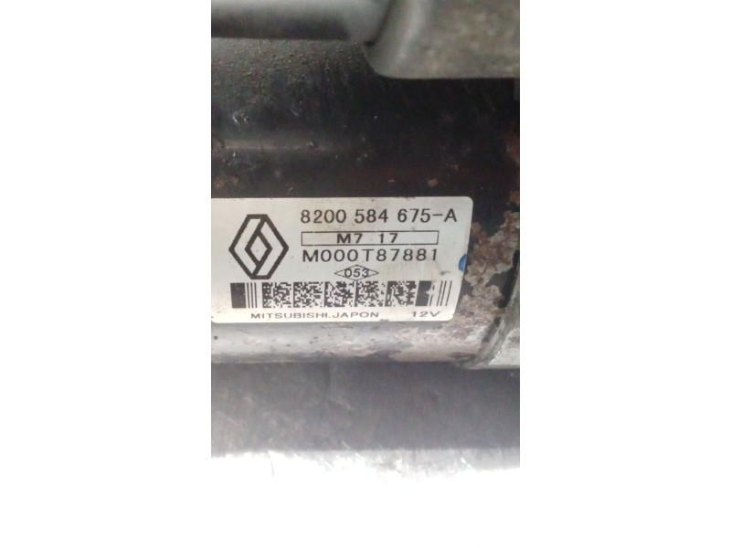 Recambio de motor arranque para renault megane ii (bm0/1_, cm0/1_) 1.5 dci (bm1e, cm1e) referencia OEM IAM 8200584675 M000T87881