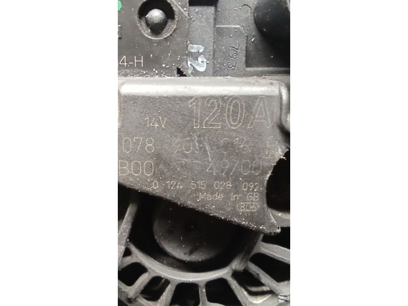Recambio de alternador para audi a4 b5 avant (8d5) s4 quattro referencia OEM IAM 0124515028 120A 