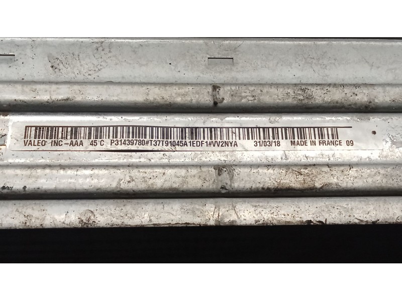 Recambio de intercooler para volvo xc40 (536) d4 awd referencia OEM IAM P31439780  