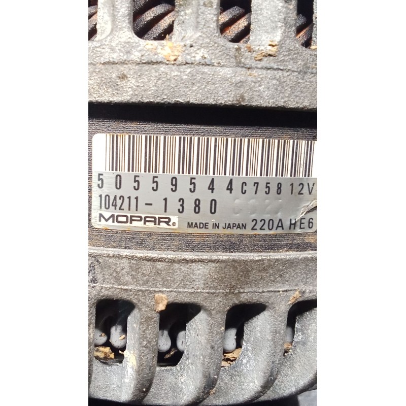 Recambio de alternador para alfa romeo giulia (952_) 2.2 d q4 (952aha45, 952ama4) referencia OEM IAM 1042111380  220A