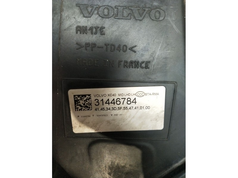 Recambio de faro izquierdo para volvo xc40 (536) d4 awd referencia OEM IAM 31446784  