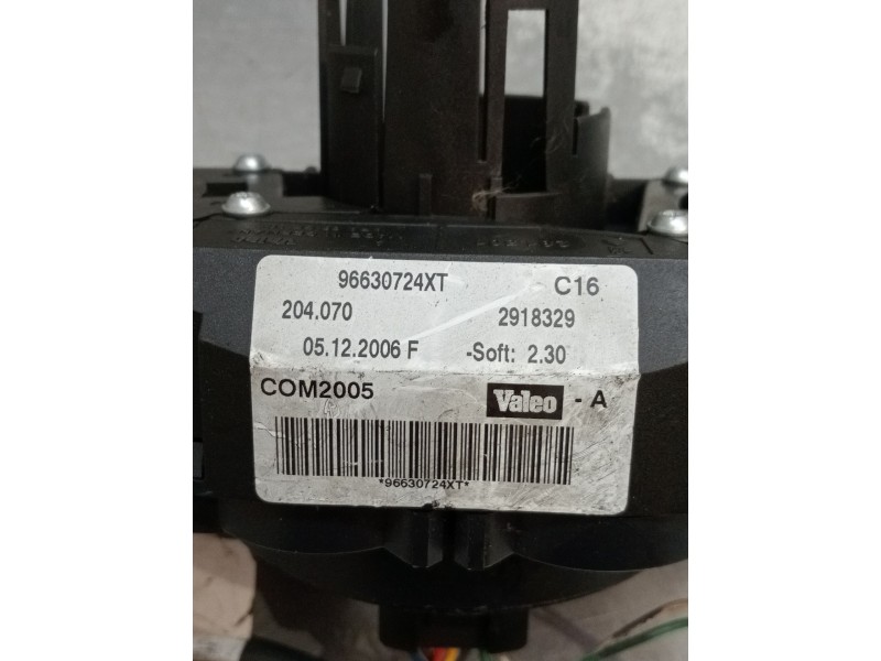 Recambio de mando luces para peugeot 207 referencia OEM IAM 96630724XT 2918329 