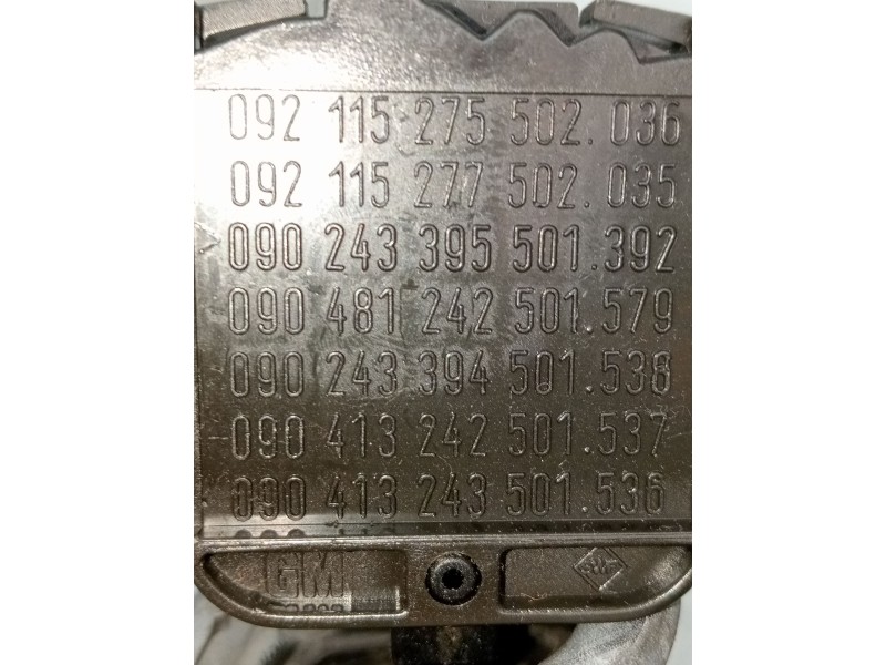 Recambio de mando limpia para opel zafira a 2.2 16v dti cat (y 22 dtr / l50) referencia OEM IAM 092115275502036 092115277502035 