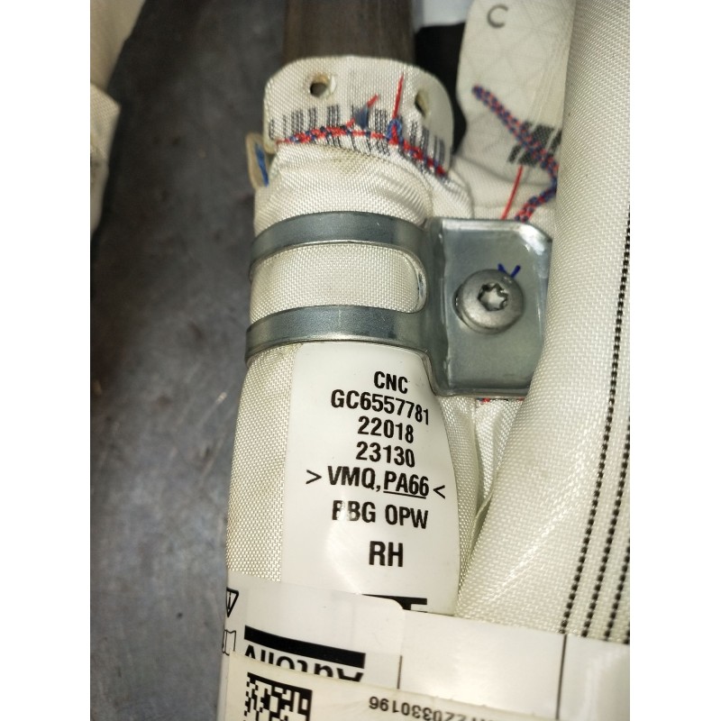 Recambio de airbag cortina delantero derecho para dacia spring ev (b6m1) referencia OEM IAM GC6557781  