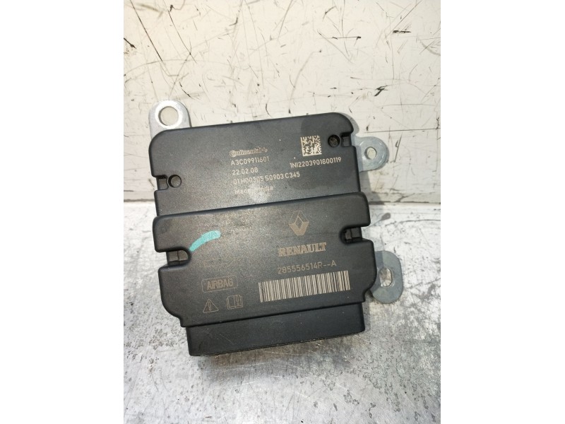 Recambio de centralita airbag para dacia spring ev (b6m1) referencia OEM IAM A3C09911601 285556514RA 1NI2203901800119
