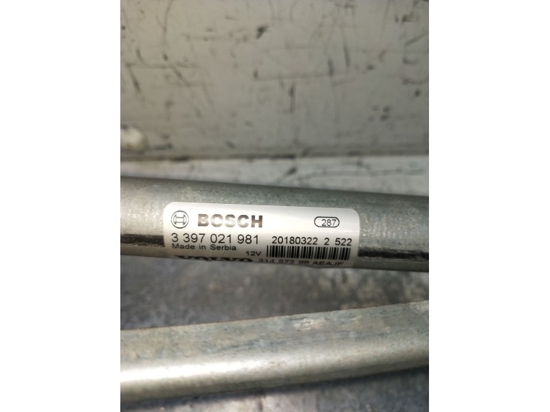 Recambio de motor limpia delantero para volvo xc40 (536) d4 awd referencia OEM IAM 3397021981 20180322 