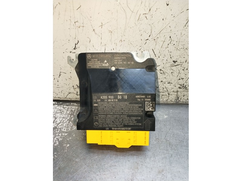 Recambio de kit airbag para mercedes-benz clase c (w205) c 400 4-matic (205.066) referencia OEM IAM   