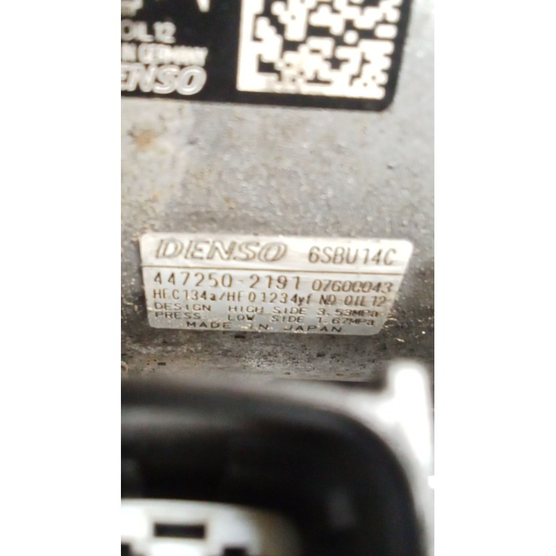 Recambio de compresor aire acondicionado para alfa romeo giulia (952_) 2.2 d q4 (952aha45, 952ama4) referencia OEM IAM 50543952 