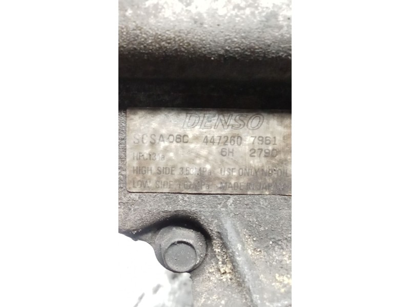 Recambio de compresor aire acondicionado para toyota corolla (_e12_) 1.4 d (nde120_) referencia OEM IAM SCSA06C447260 SCSA06C447