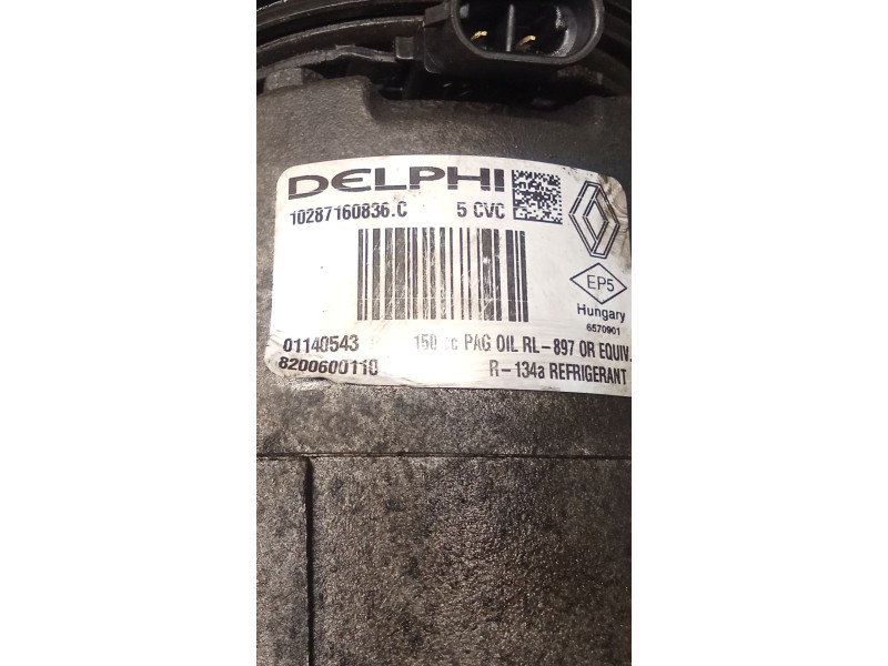 Recambio de compresor aire acondicionado para renault megane ii (bm0/1_, cm0/1_) 1.5 dci (bm1e, cm1e) referencia OEM IAM 8200600