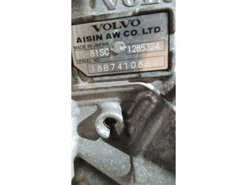 Recambio de caja cambios para volvo xc40 (536) d4 awd referencia OEM IAM TG81SC AUTOMAT 1285324 18B7410864