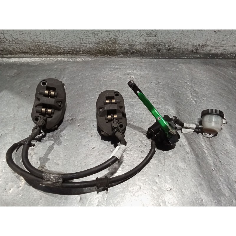 Recambio de pinza freno delantera derecha para kawasaki ninja zx-6 r/rr ninja zx-6r  (2007--) referencia OEM IAM   JUEGO PINZAS 