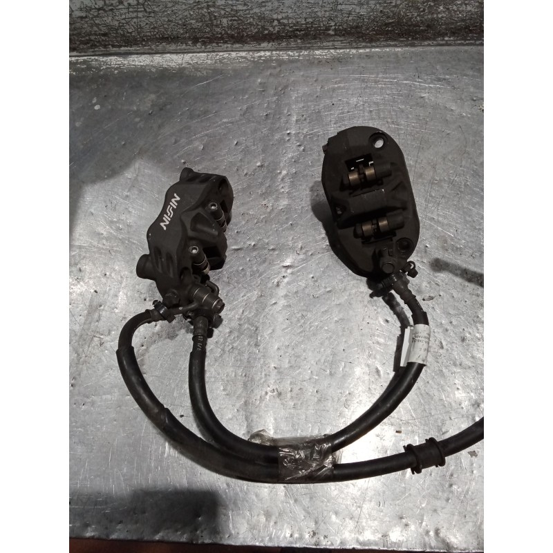 Recambio de pinza freno delantera derecha para kawasaki ninja zx-6 r/rr ninja zx-6r  (2007--) referencia OEM IAM   JUEGO PINZAS 