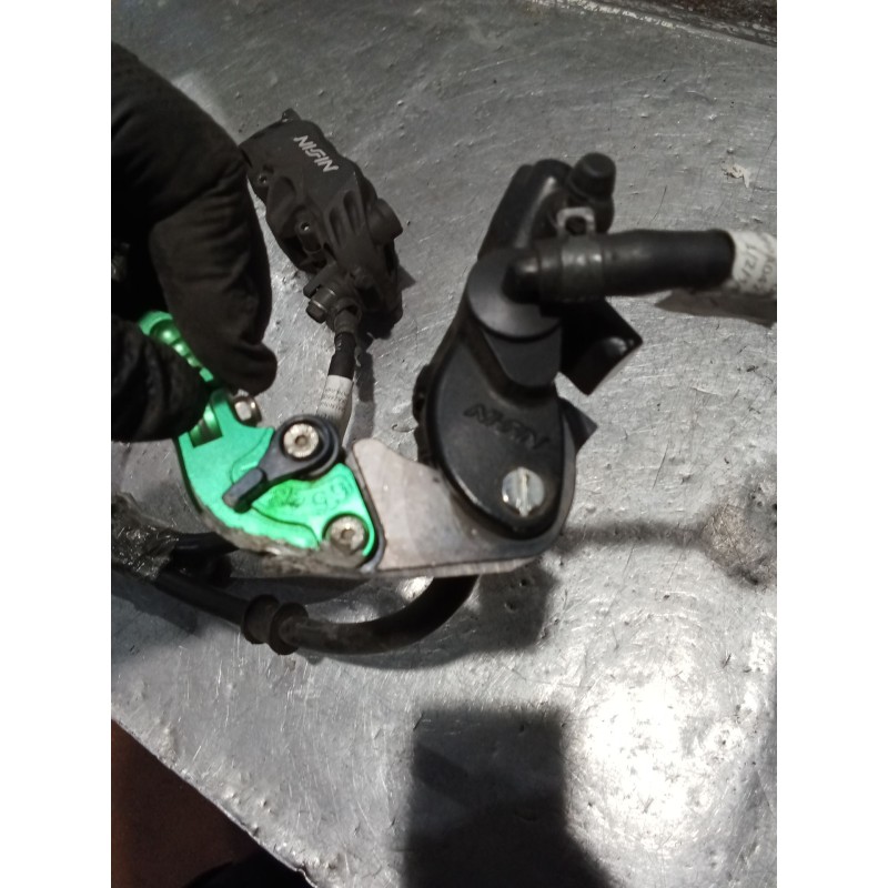 Recambio de pinza freno delantera derecha para kawasaki ninja zx-6 r/rr ninja zx-6r  (2007--) referencia OEM IAM   JUEGO PINZAS 