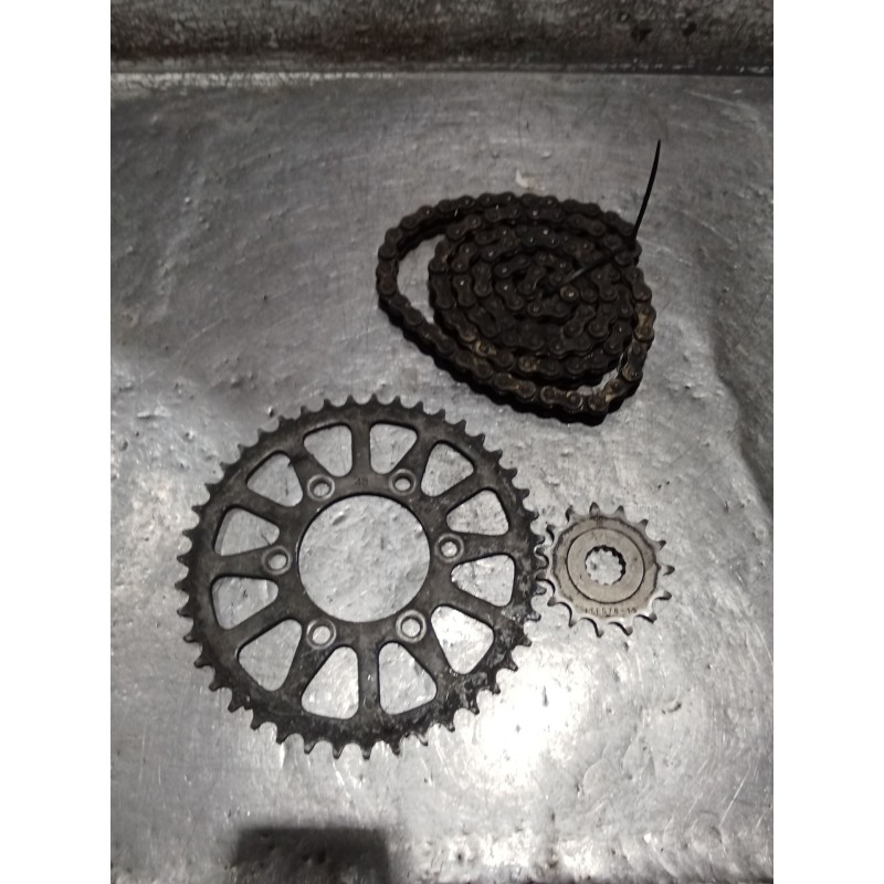 Recambio de kit distribucion para kawasaki ninja zx-6 r/rr ninja zx-6r  (2007--) referencia OEM IAM   KIT ARRASTRE