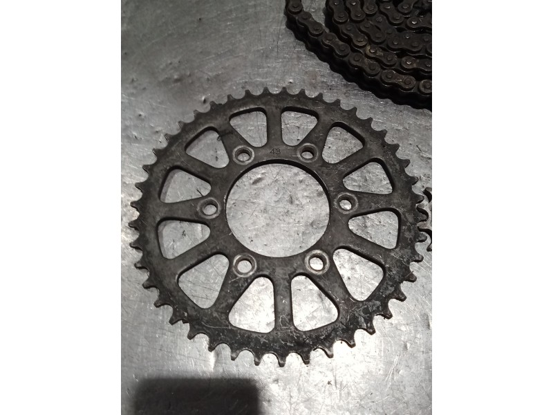 Recambio de kit distribucion para kawasaki ninja zx-6 r/rr ninja zx-6r  (2007--) referencia OEM IAM   KIT ARRASTRE