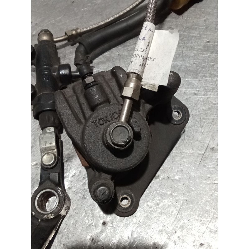 Recambio de pinza freno trasera izquierda para kawasaki ninja zx-6 r/rr ninja zx-6r  (2007--) referencia OEM IAM   PINZA TRASERA