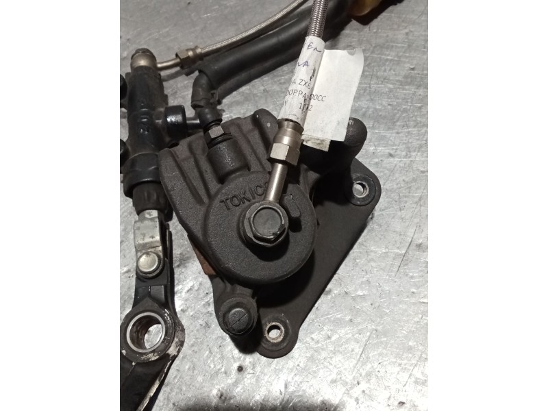 Recambio de pinza freno trasera izquierda para kawasaki ninja zx-6 r/rr ninja zx-6r  (2007--) referencia OEM IAM   PINZA TRASERA