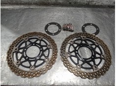 Recambio de disco freno delantero para kawasaki ninja zx-6 r/rr ninja zx-6r  (2007--) referencia OEM IAM   JUEGO DE DISCOS DELAN