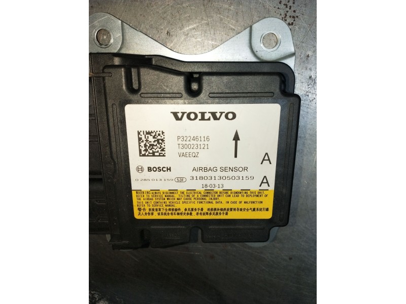 Recambio de kit airbag para volvo xc40 (536) d4 awd referencia OEM IAM 0285013159 T30023121 P32246116