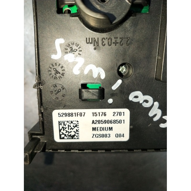 Recambio de caja reles / fusibles para mercedes-benz clase c (w205) c 400 4-matic (205.066) referencia OEM IAM A2059068501 52988